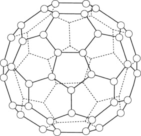 Structure lattice Diagramme représentant le buckminsterfullerène (C60) StudySmarter