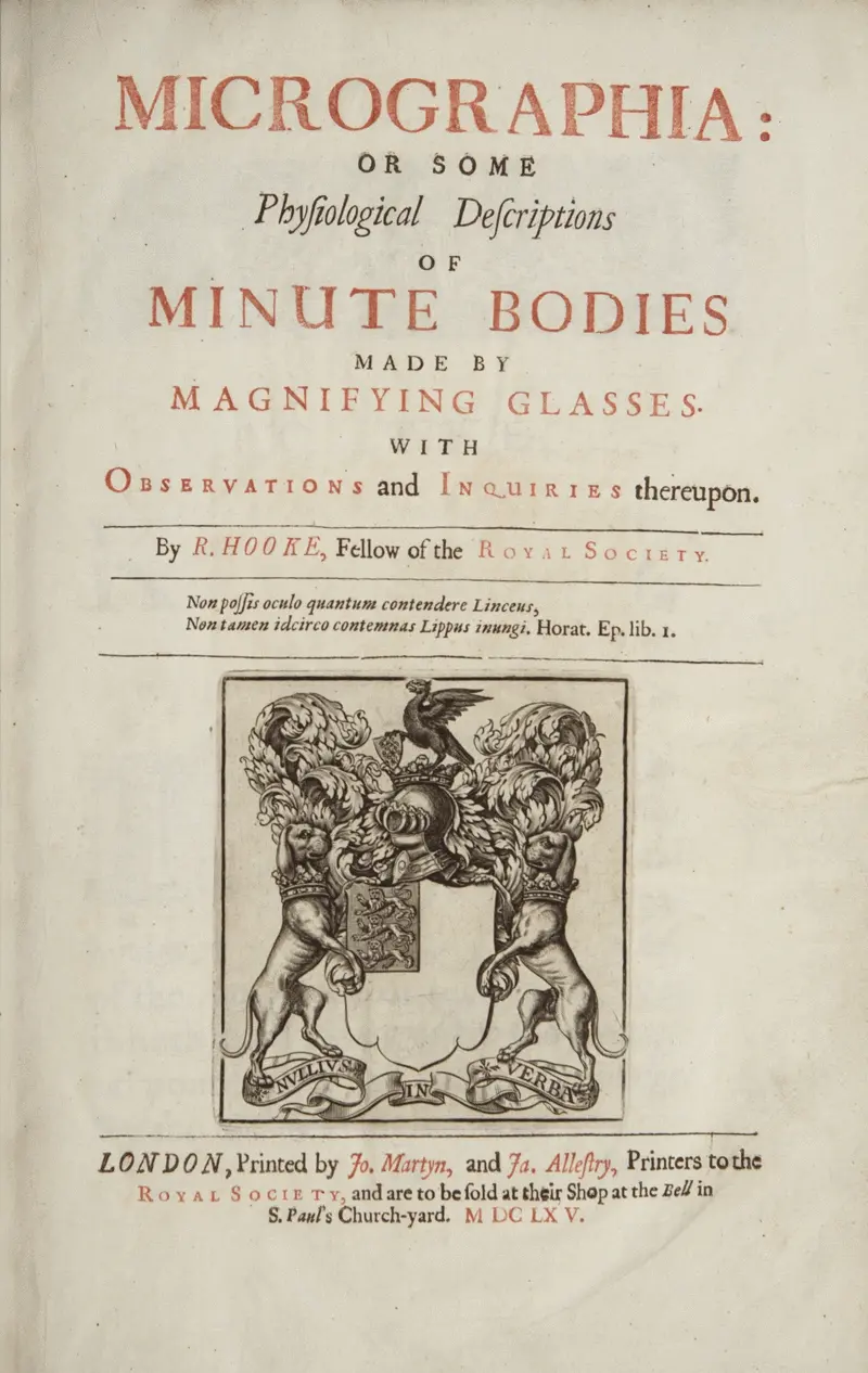 Robert Hooke Micrographia StudySmarter