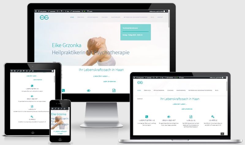 Webseite Eike Grzonka
