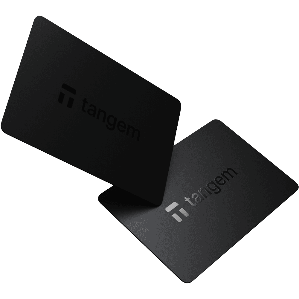 Tangem: Secure Hardware Wallet - Pack of 2. Trusted Cold Storage — 100% Offline Hardware Wallet
