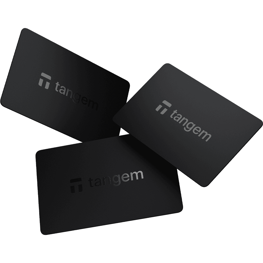 Tangem: Secure Hardware Wallet - Pack of 3. Trusted Cold Storage — 100% Offline Hardware Wallet