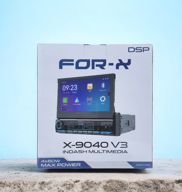 FOR-X X-9040 V3 DSP 2026 SON SERİ CARPLAY ANDROİD AUTO INDASH EKRANLI TEYİP TEYP