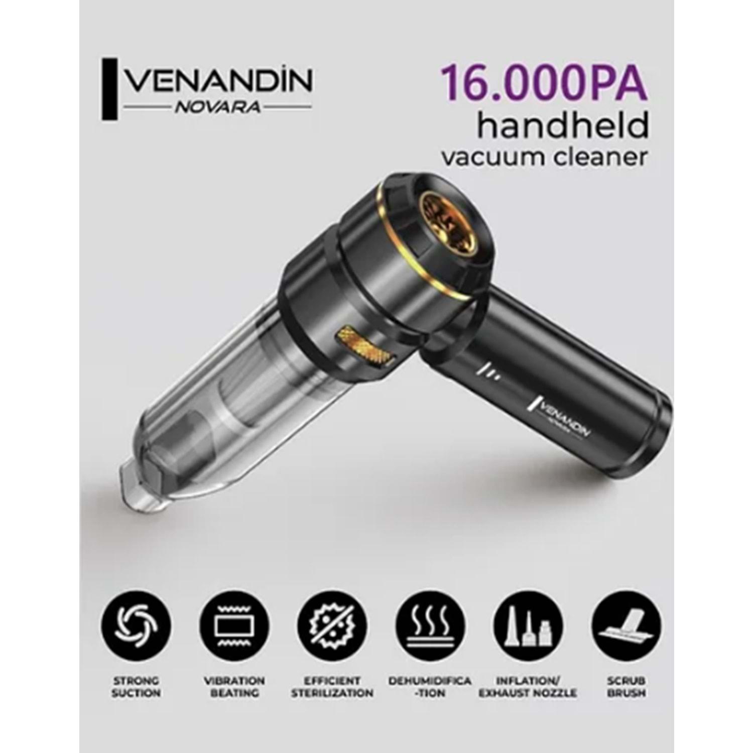 VENANDİN ST-6659 PLUS NOVARA 16.000PA VAKUM ŞARJLI SÜPÜRGE