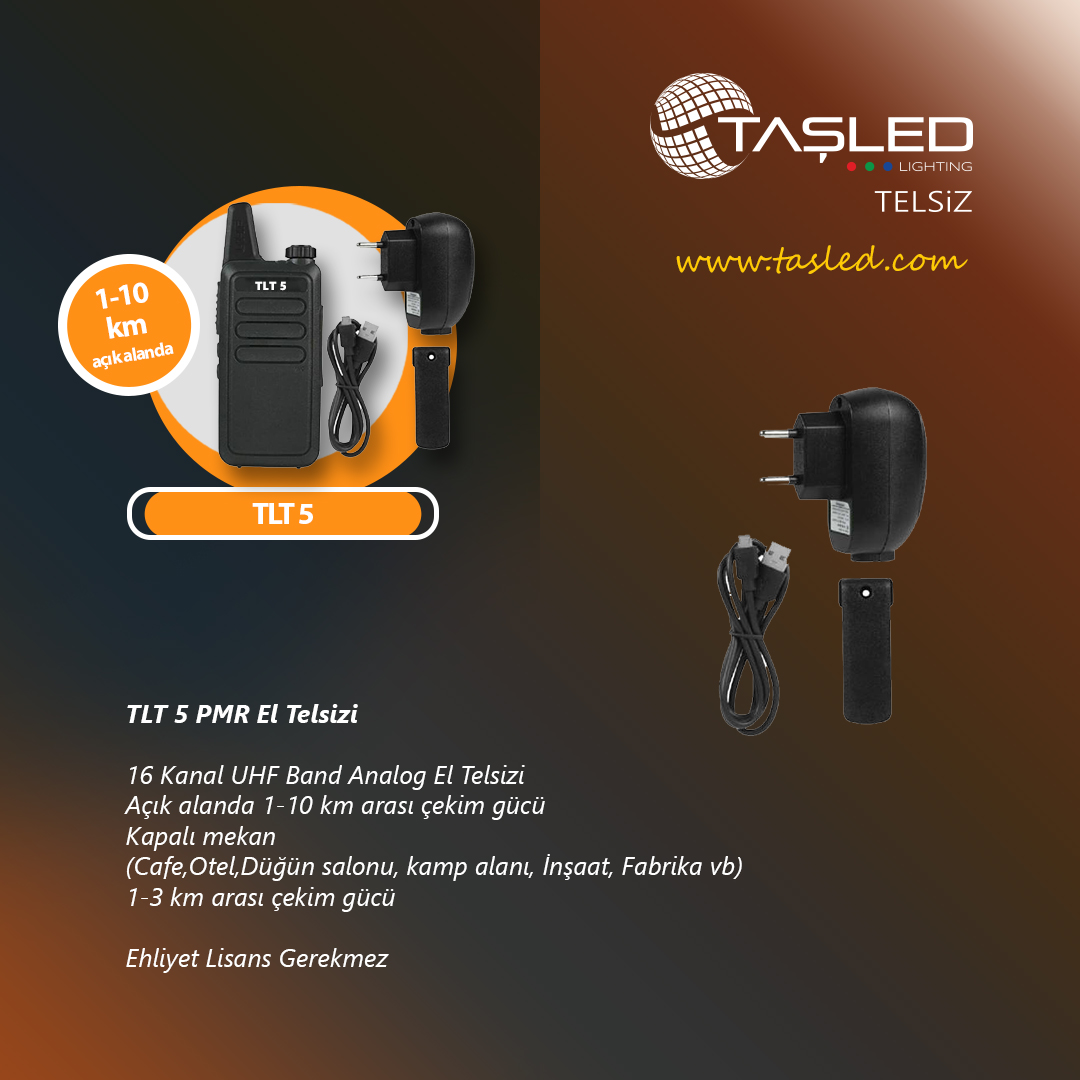 TLT 5 EL TELSİZİ 
