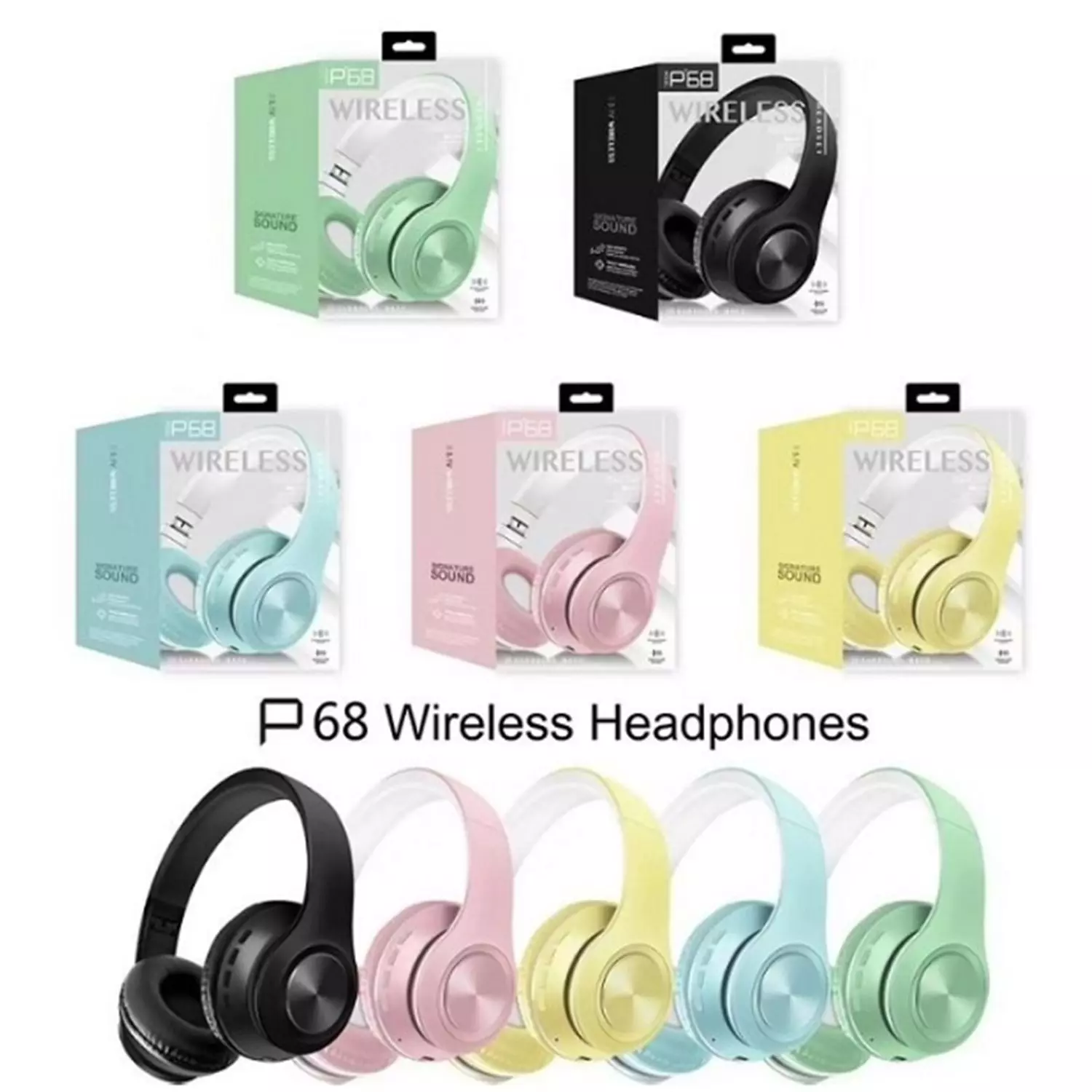 SUBZERO P68 SW95 KULAK ÜSTÜ BLUETOOHLU KULAKLIK 