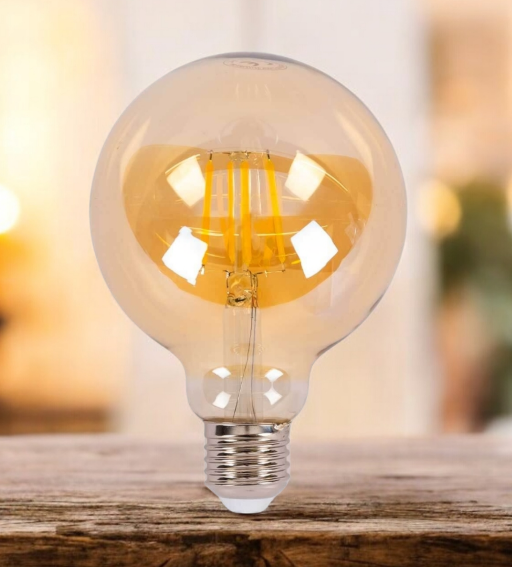 HEKA 6 W RUSTİK AMPÜL TOP 2200 K  E27