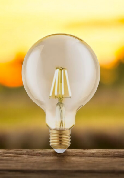 HIGHTEK 4 W RUSTİK TOP AMPÜL 6000K E27