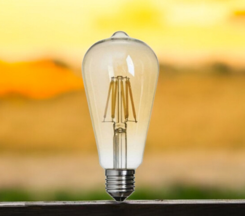 HELİOS 6 W RUSTİK AMPÜL 2700 K E27 DUYLU 