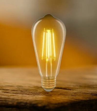 LEDLAMP RUSTİK AMPÜL 2700 K E27 DUYLU 