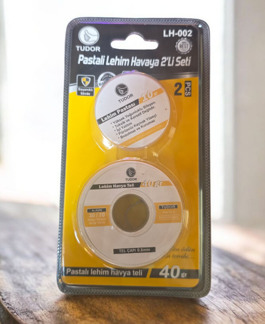 TUDOR PASTALI LEHİM TELİ 0.80 MM