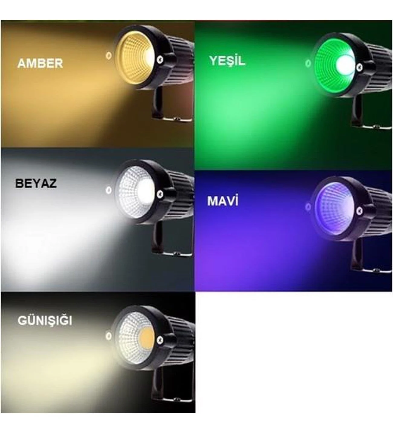 PERİUM KAZIKLI ÇİM SPOT 7 W 350 LM BEYAZ 