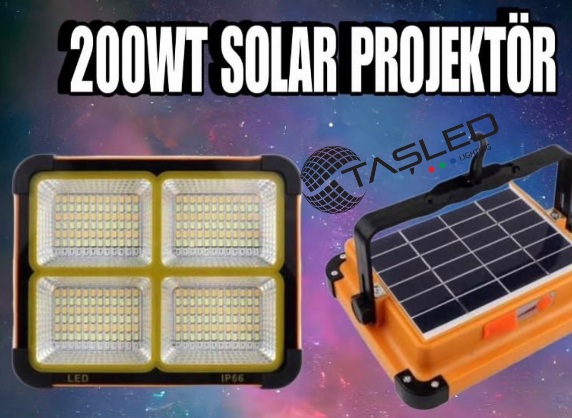 NOAS PORTATİF SOLAR LED 200W