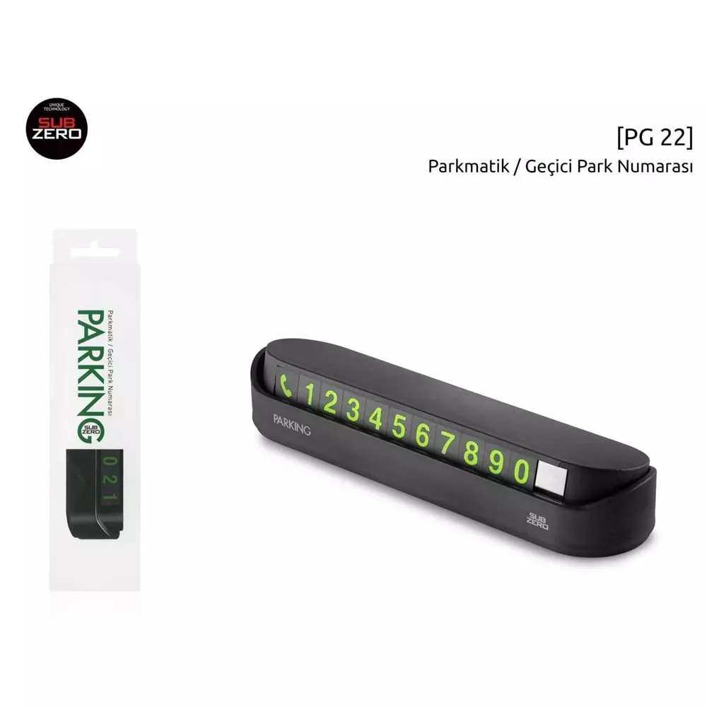 SUBZERO PG22 TELEFON NUMARATÖR AÇ KAPAT ÖZELLİK