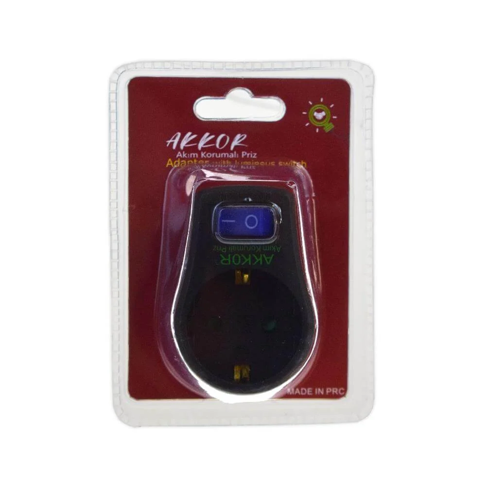 AKKOR GBK01/01A AKIM KORUMALI PRİZ 3680 W 