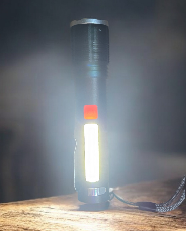 GOLD ORION 6000 LUMEN EL FENERİ 4 MODLU + KIRMIZI 