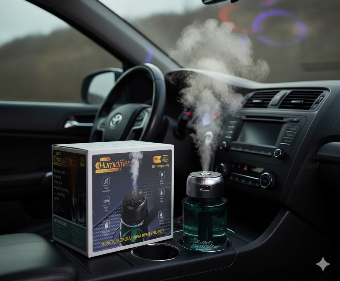 SUBZERO OTOMATİK ARAÇ İÇİ KOKU DİFÜZÖR LAZER YILDIZ  HAVA NEMLENDİRİCİ 