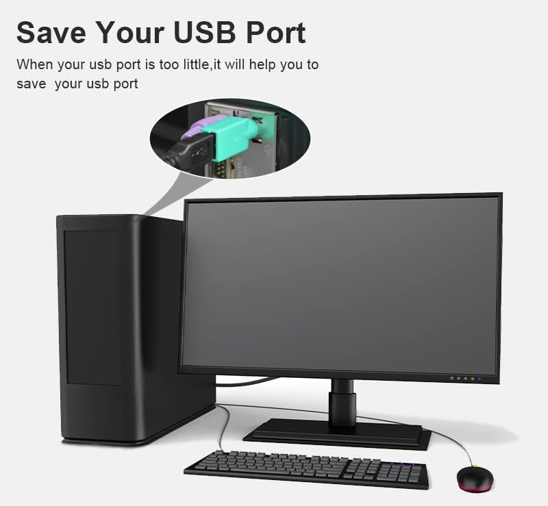 USB DÖNÜŞTÜRÜCÜ ESKİ KLAVYE MAUS 