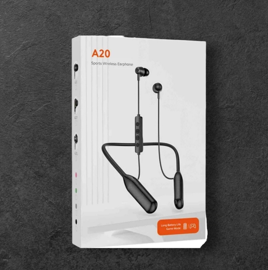 YK DESING A20 200 SAAT BOYUN ASKILI KULAKLIK BLUETOOHLU 