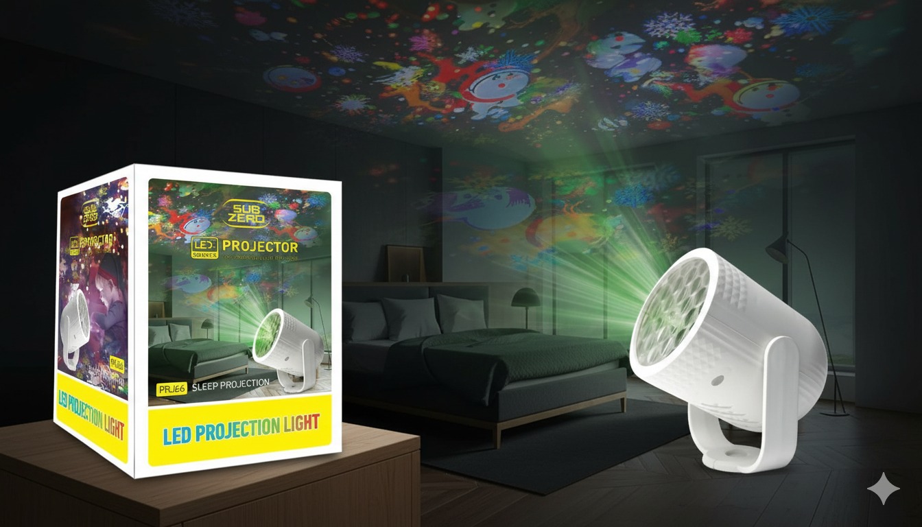 SUBZERO PRJ66 PROJECTOR AMBİANS IŞIK 4X1W LED 