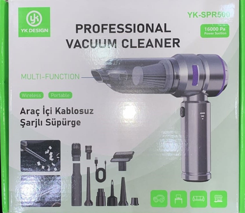 YK DESIGN YK-SPR500 16.000PA VAKUM SÜPÜRGE