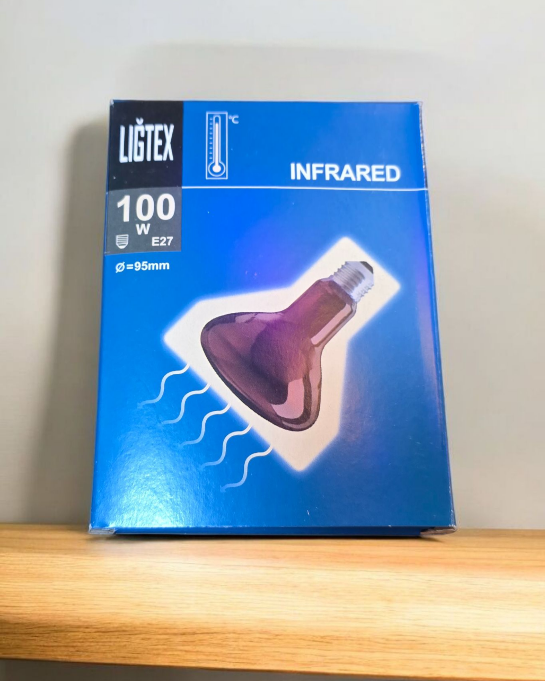 LIĞTEX 100W İNFARED ISITICI AMPÜL E27 DUY