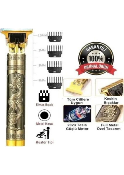 DINGILG RD-088X ŞARJLI SIFIR TRAŞ MAKİNESİ 3 W MICRO SARJ 