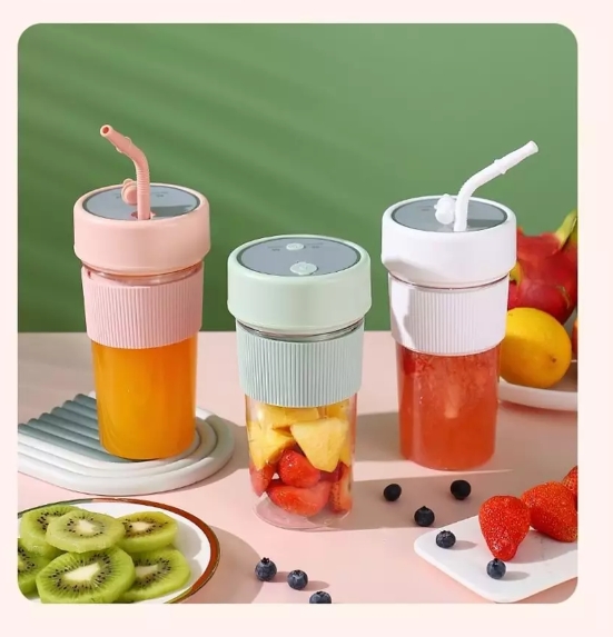 KATJMER FRUVİA BLFRV-001 350ML ELEKTRİKLİ MEYVE SIKACAĞI KUPASI, 5W 18000 RPM TAŞINABİLİR