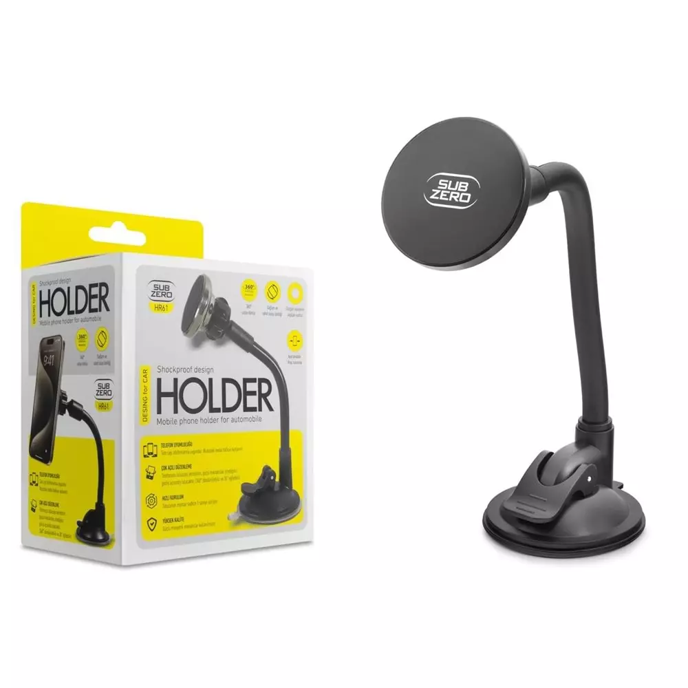 SUBZERO HR61 MAGNETİC EKTRA GÜÇLÜ METAL TELEFON TUTACAĞI 