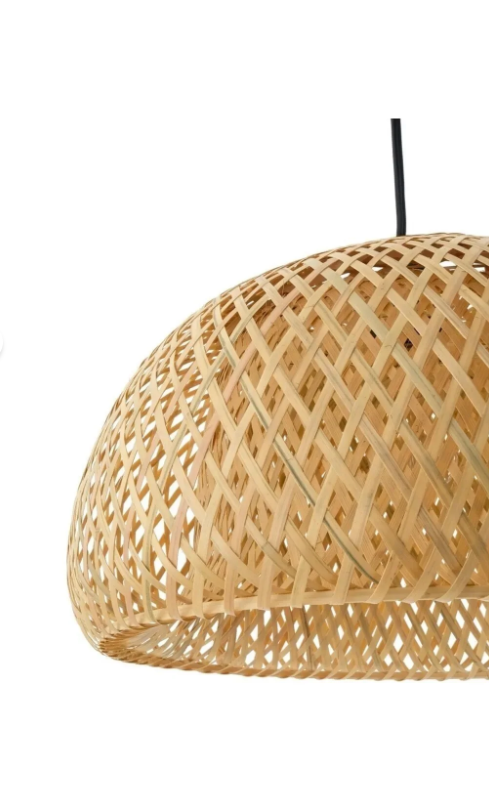 BAMBU AVİZE KABLOLU SARKIT ASKI DUY 60 CM E27 DUYLU 