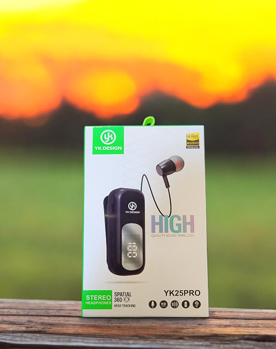 YK DESIGN YK25PRO MAKARALI TİTREŞİMLİ DİJİTAL BLUETOOTH KULAKLIK