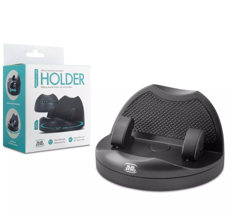SUBZERO HR18 NUMARATÖRLÜ 360 DERECE DÖNEN ARAÇ TELEFON TUTACAĞI