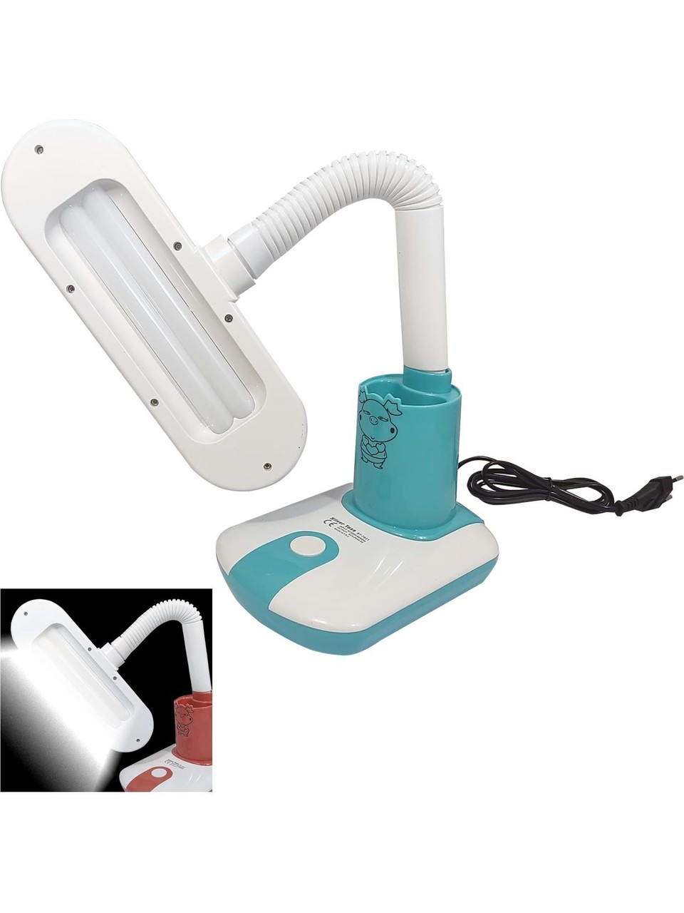 SİLVER TOSS ST-7821 MASA LAMBASI 26 LED 