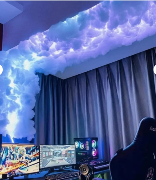 BULUT EFEKTLİ DUVAR TAVAN RGB LED AYDINLATMA SETİ 5M – KUMANDALI DIY DEKOR | KENDİN YAP