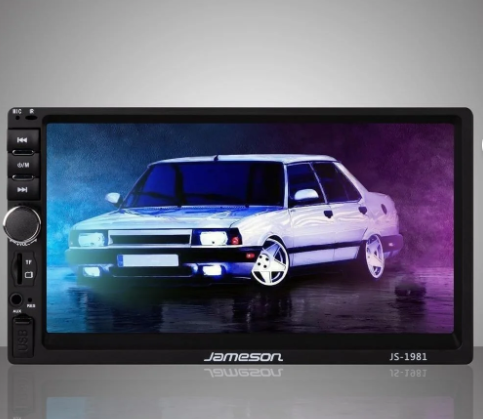 JAMESON JS-312WCP 7''USB BT-FM-MP3-MP5-4X60W-MİRRORLİNK-DABIL TEYİP TEYP