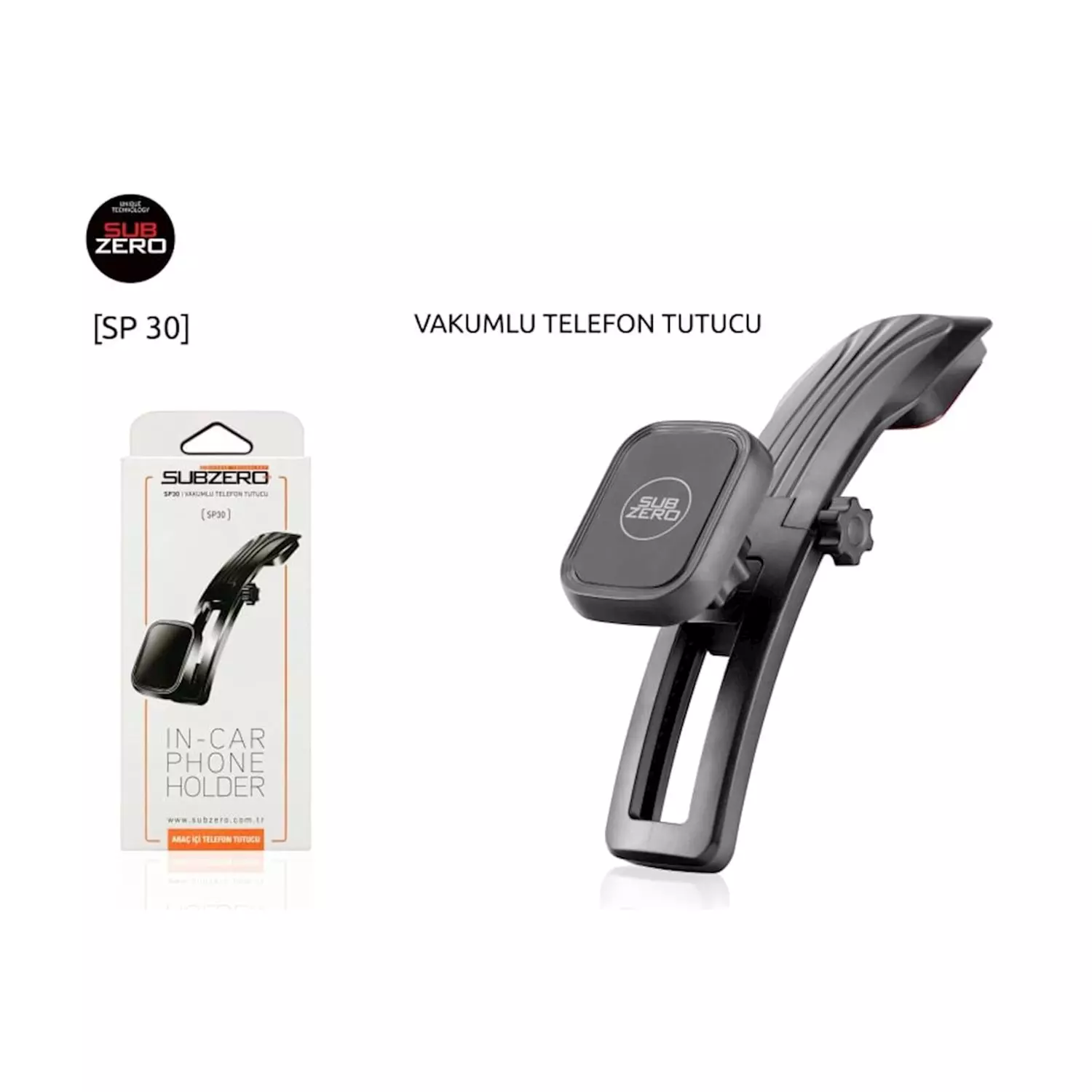 SUBZERO SP30 HOLDER VAKUMLU TELEFON TUTUCU