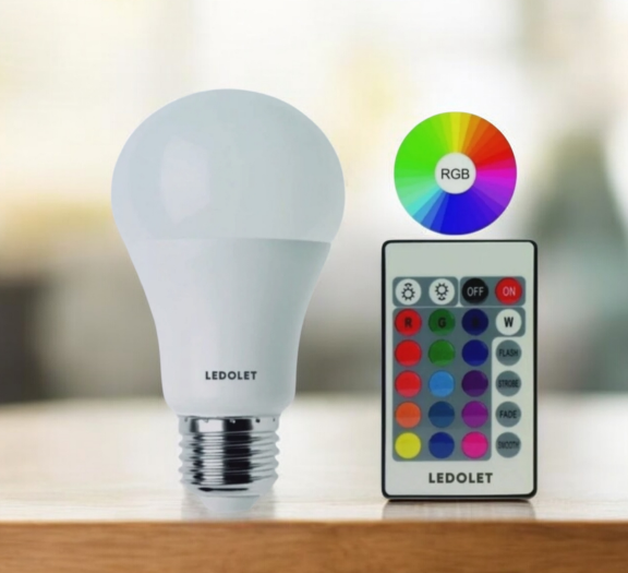 LEDOLET KUMANDALI E27 AMPÜL 