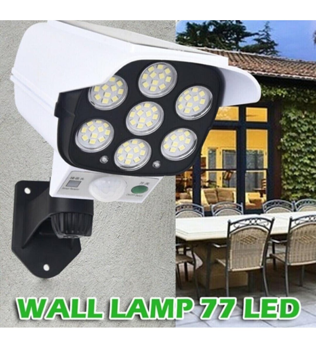 GOLD ORION KUMANDALI GÜNEŞ PANELLİ KAMERA GÖRÜNÜMLÜ SOLAR 