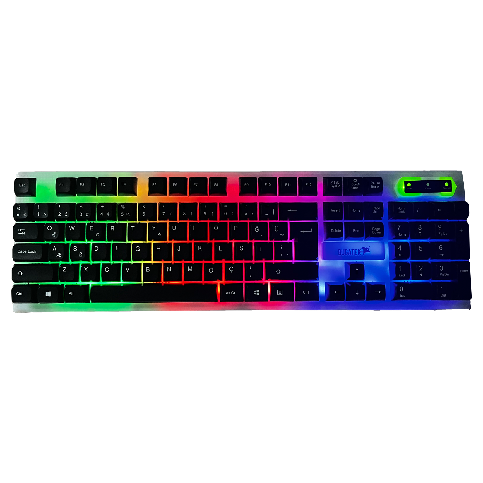 COMBO GAMER CK-1000 IŞIKLI KLAVYE MOUSE SET 