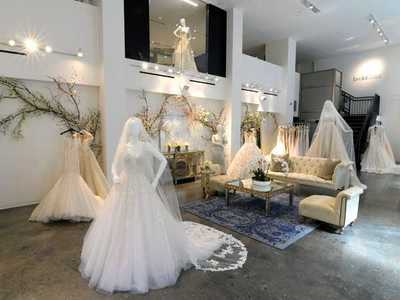 stanley korshak bridal photo