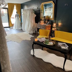 white closet bridal photo 1