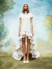 dramatic high low shirt dress  dress photo 1