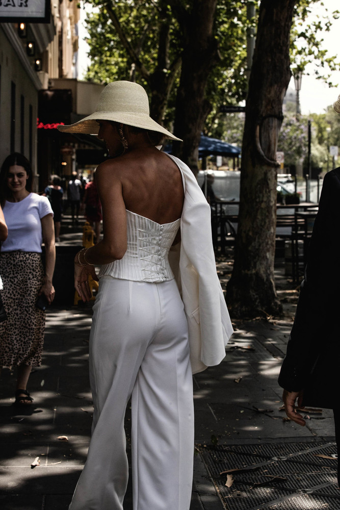 danielle pant dress photo