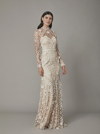 rosari gown - nude dress photo