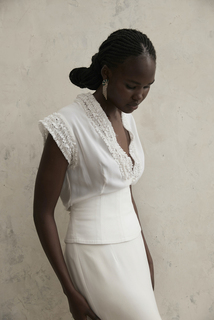 violet blouse dress photo 1