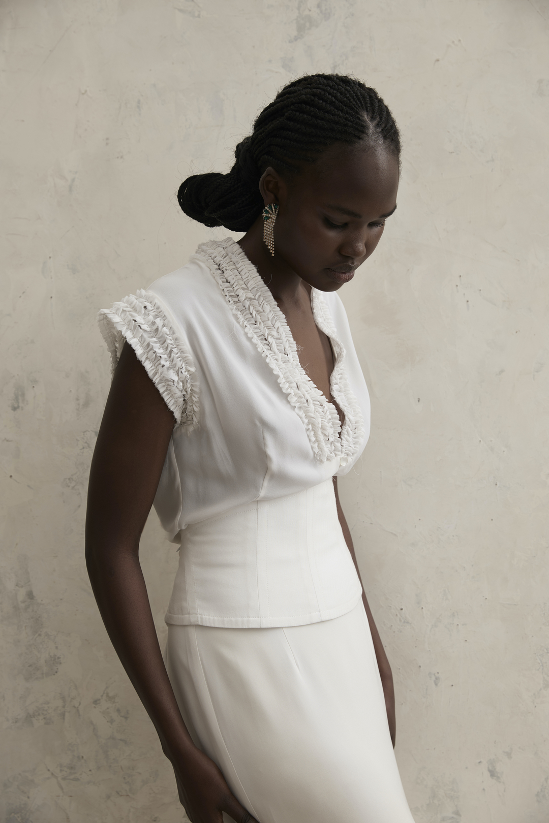 violet blouse dress photo