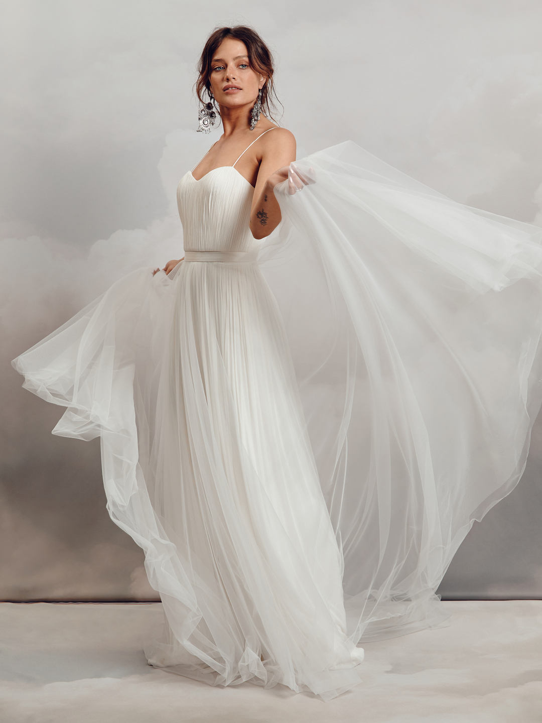 hayley over-skirt dress photo