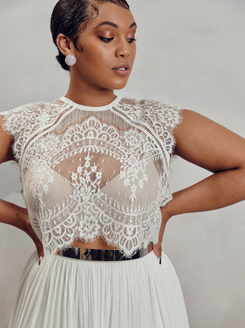 itala top - curve dress photo