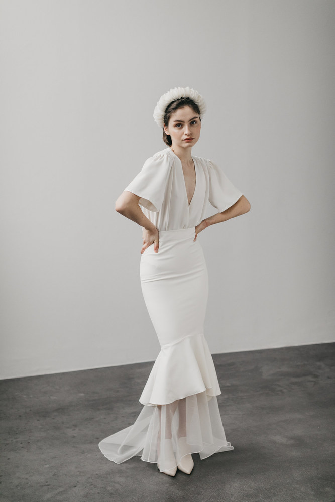 outfit sue short & long dress photo