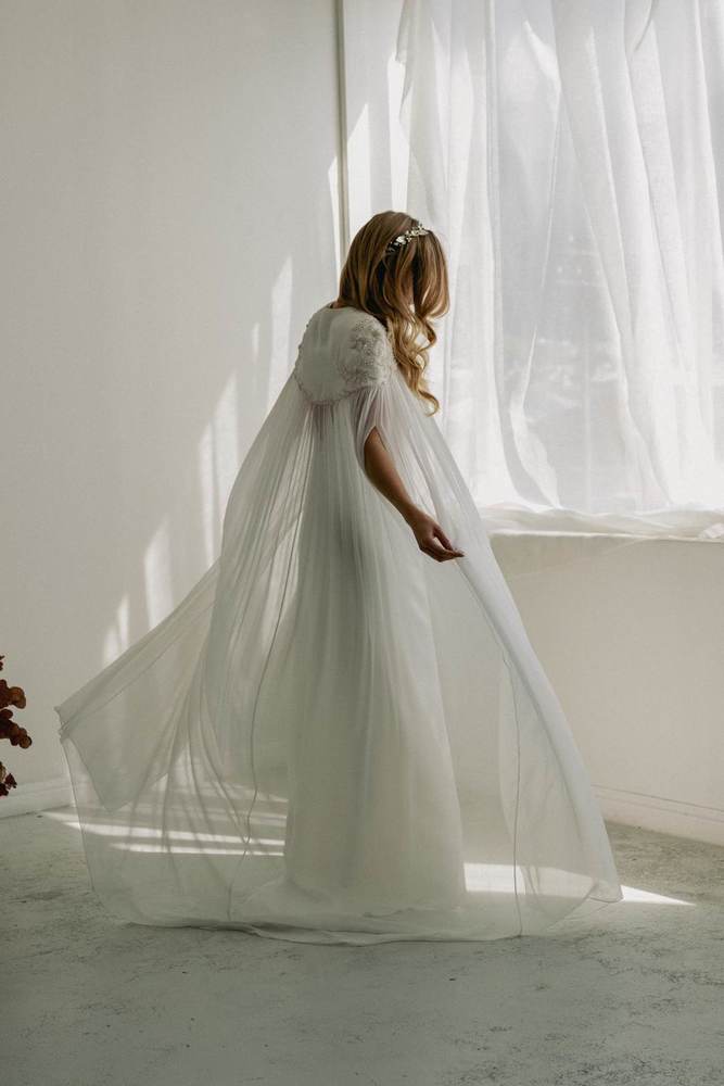 florainne cape dress photo