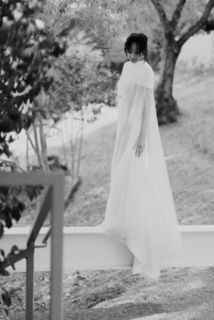 taylor cape dress photo 3